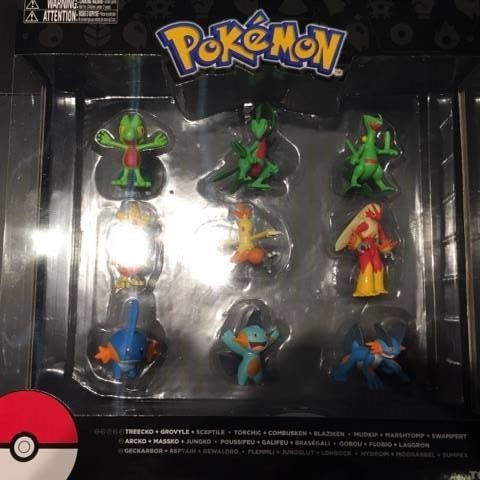 Pokemon starter figures discount